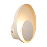 Nordlux Marsi Wandlamp Metaal en PMMA Beige 7W 160lm - 830 Warm Wit | 3-Staps Dimbaar