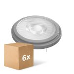 Voordeelpak 6x Ledvance Superior LED Spot Reflector G53 AR111 7.4W 450lm 40D - 930 Warm Wit | Beste Kleurweergave - Dimbaar - Vervangt 50W