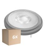 Voordeelpak 6x Ledvance Superior LED Spot Reflector G53 AR111 7.2W 450lm 40D - 918-927 Dim to Warm | Beste Kleurweergave - Dimbaar - Vervangt 50W